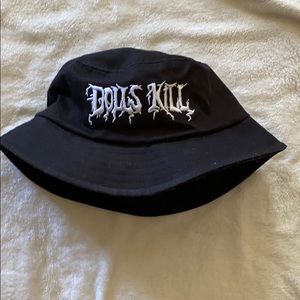 Black dolls kill bucket hat